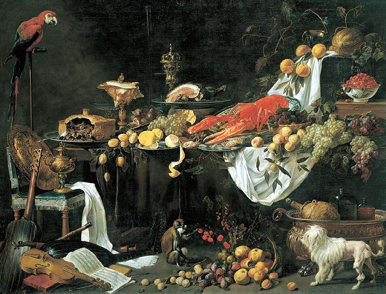 Adriaen Van Utrecht Still Life oil painting image